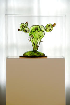 Cactus de vidrio