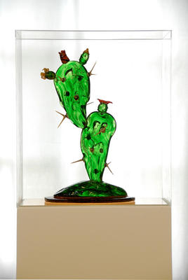 Cactus de vidrio